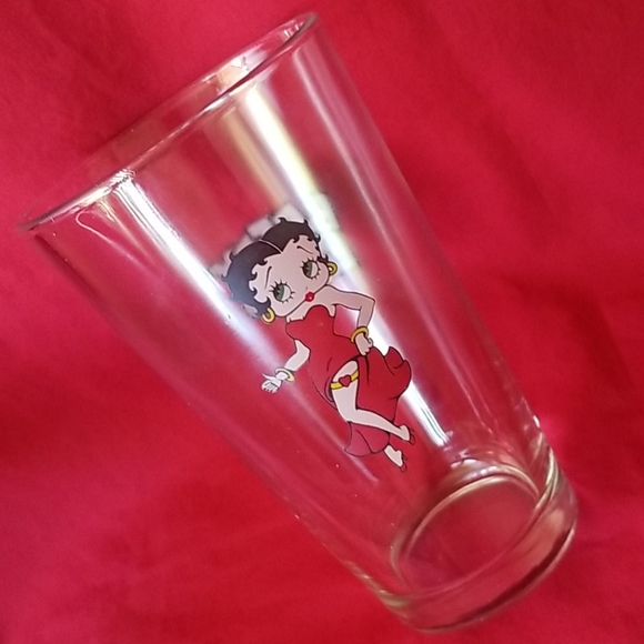 Betty Boop Other - Betty Boop Glass Tumbler